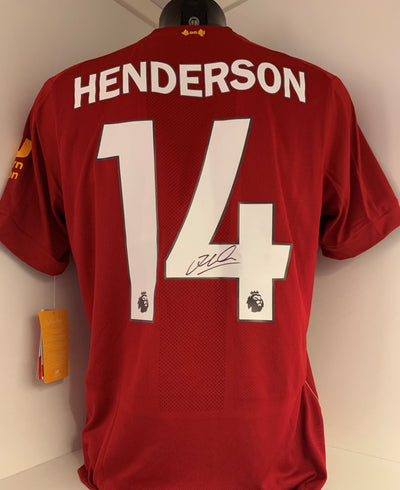 JORDAN HENDERSON - SIGNERT DRAKT MED EKTEHETSBEVIS/COA
