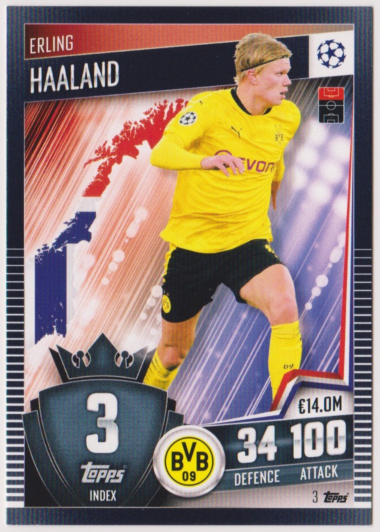 003. ERLING HAALAND - BORUSSIA DORTMUND - INDEX