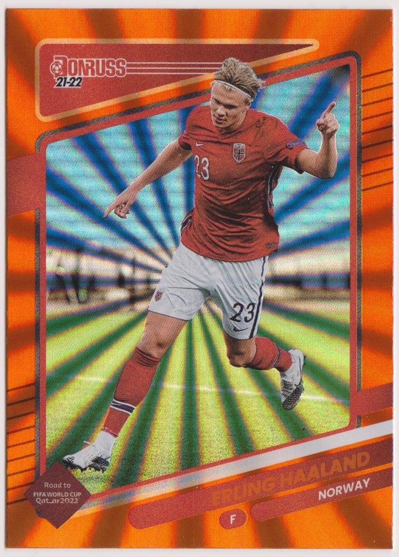 100. ERLING HAALAND  - NORWAY - ORANGE LAZER #349