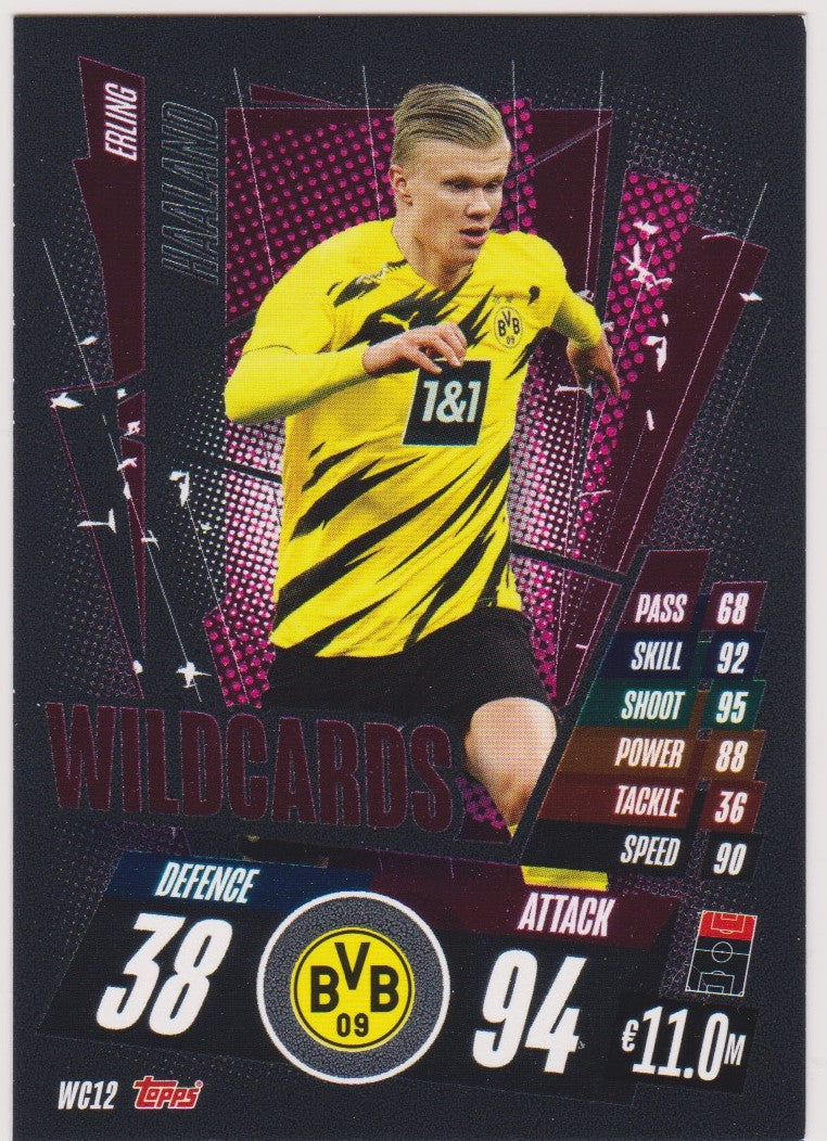 WC12. ERLING HAALAND - BORUSSIA DORTMUND - WILDCARDS