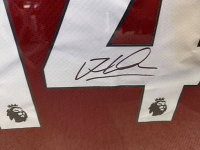 JORDAN HENDERSON - FERDIG SIGNERT OG INNRAMMET DRAKT "ART-FRAME" MED EKTEHETSBEVIS/COA