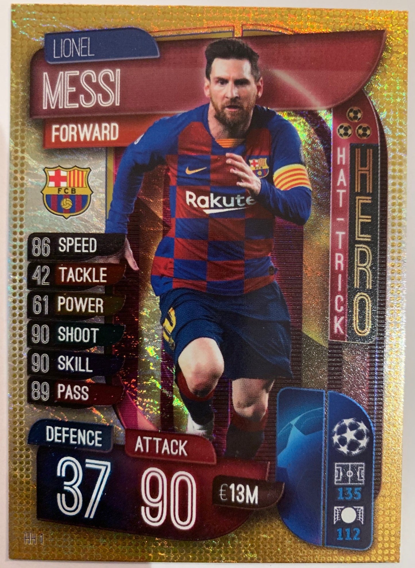 HH1. LIONEL MESSI - FC BARCELONA - HAT-TRICK HERO