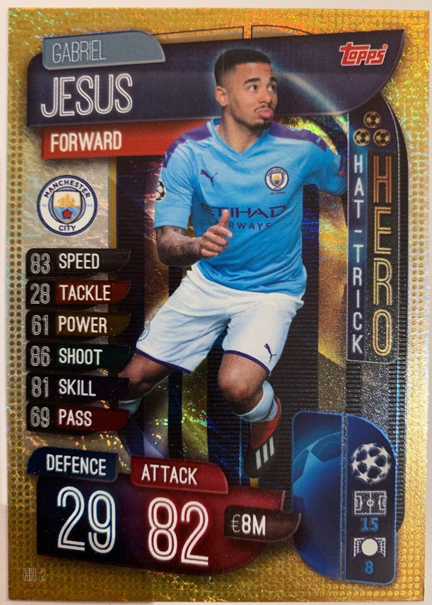 HH2. GABRIEL JESUS - MANCHESTER CITY - HAT-TRICK HERO