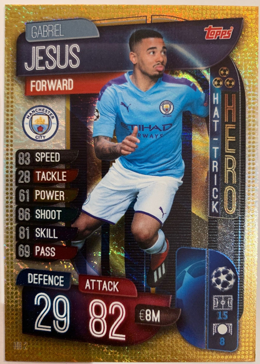 HH2. GABRIEL JESUS - MANCHESTER CITY - HAT-TRICK HERO