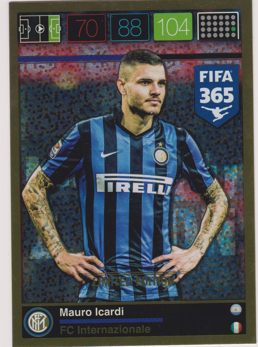 LE-2016. MAURO ICARDO - FC INTERNATZIONALE - LIMITED EDITION - STORFORMAT KORT