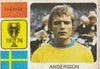 SVERIGE - ANDERSSON
