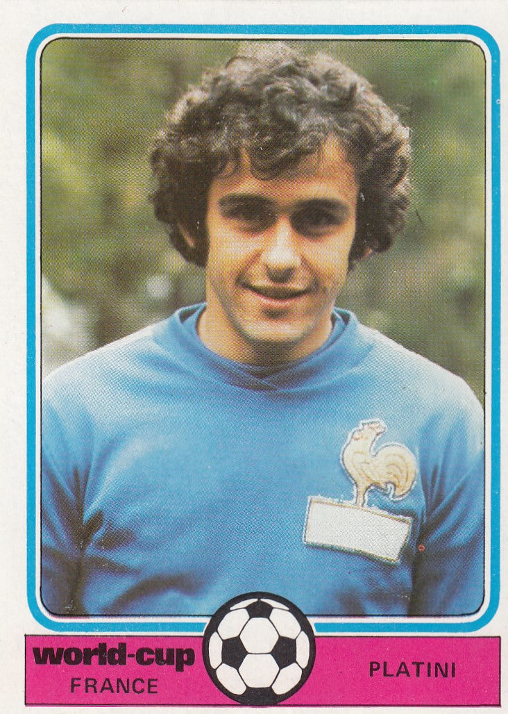 FRANCE - PLATINI - ROOKIECARD