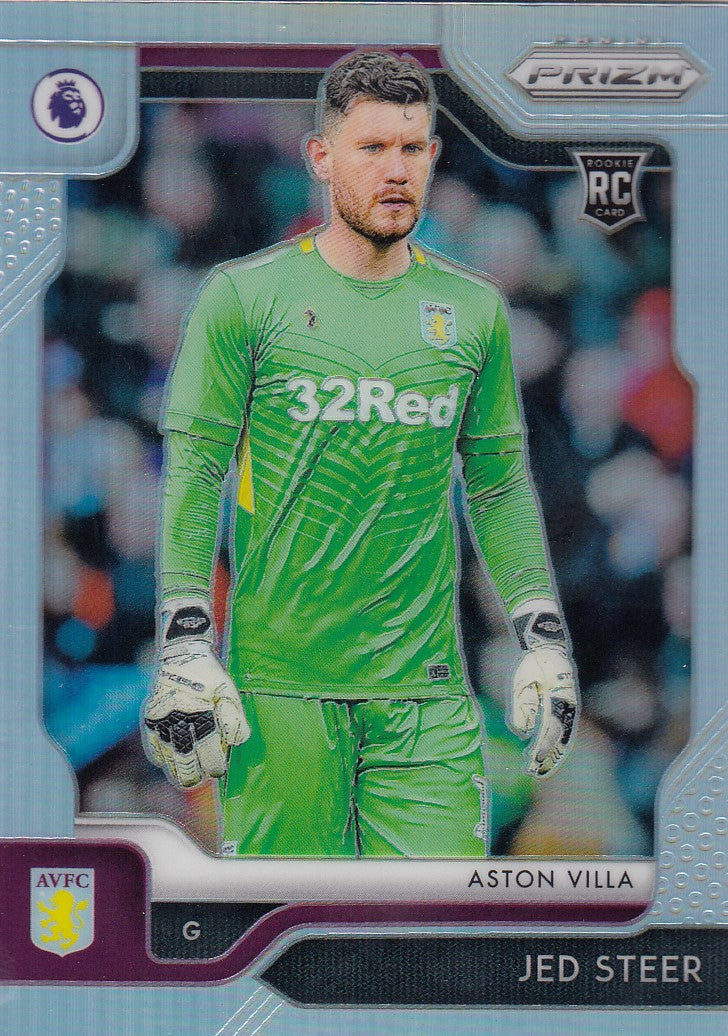 265. JED STEER - ASTON VILLA - SILVER PRIZM