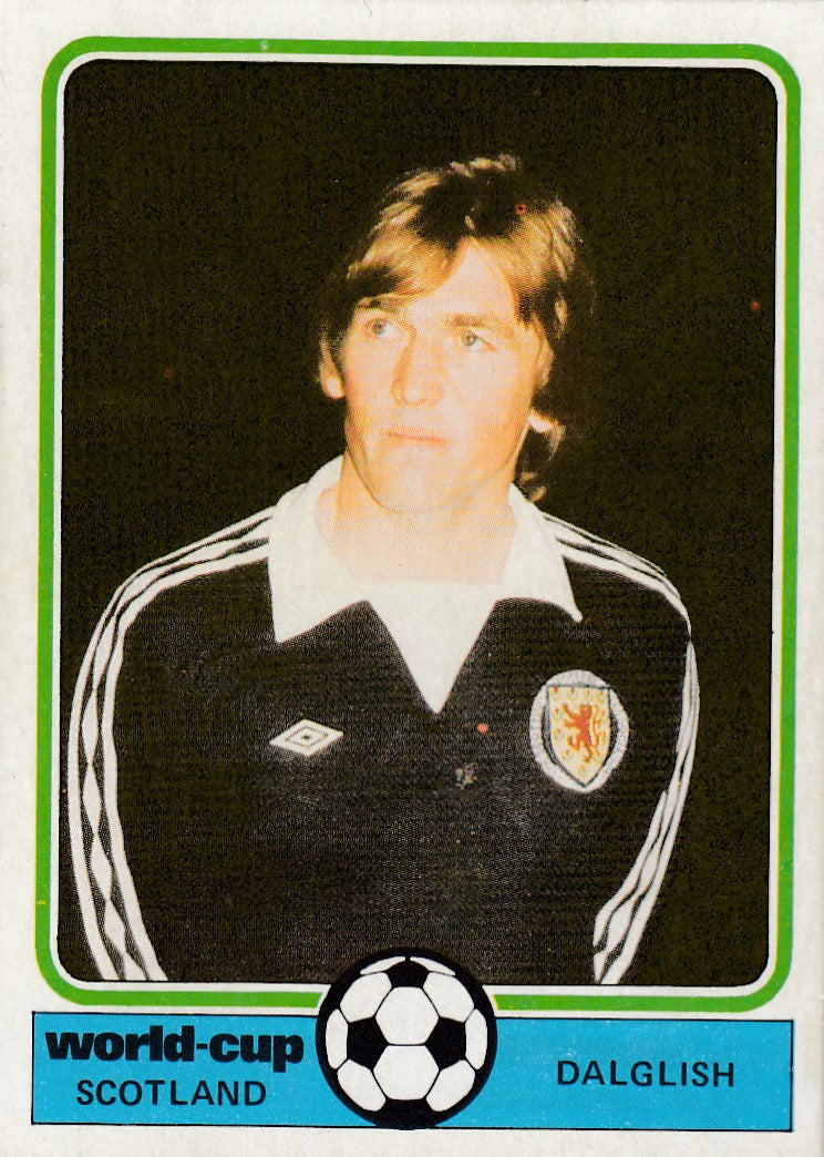 SCOTLAND - DALGLISH - ROOKIECARD
