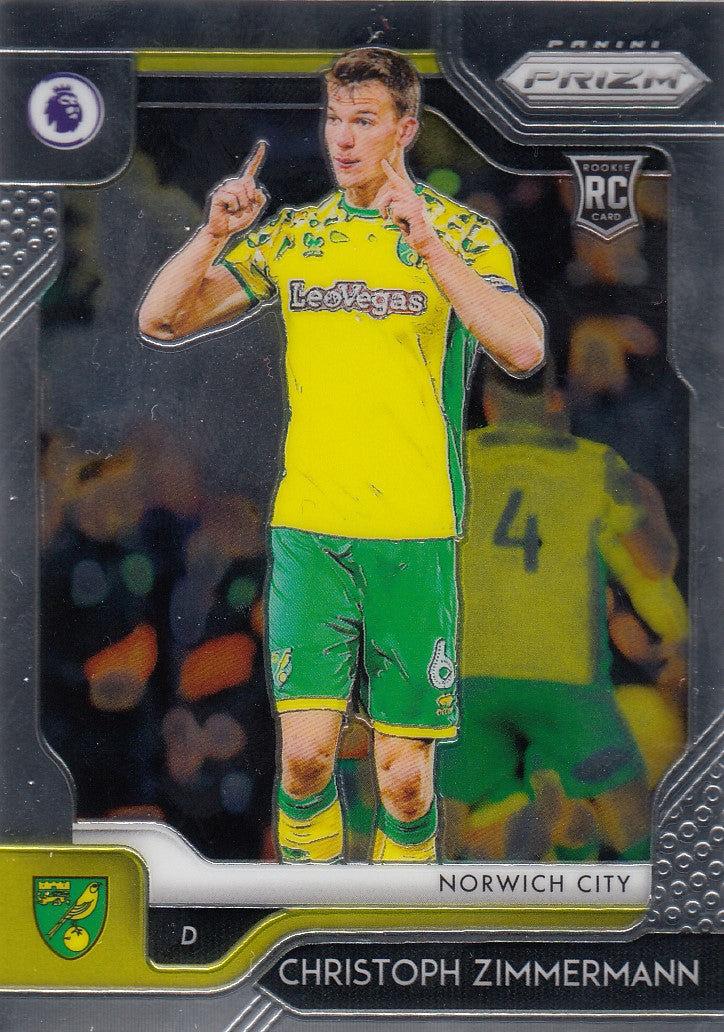 287. CHRISTOPH ZIMMERMANN - NORWICH CITY - ROOKIE CARD