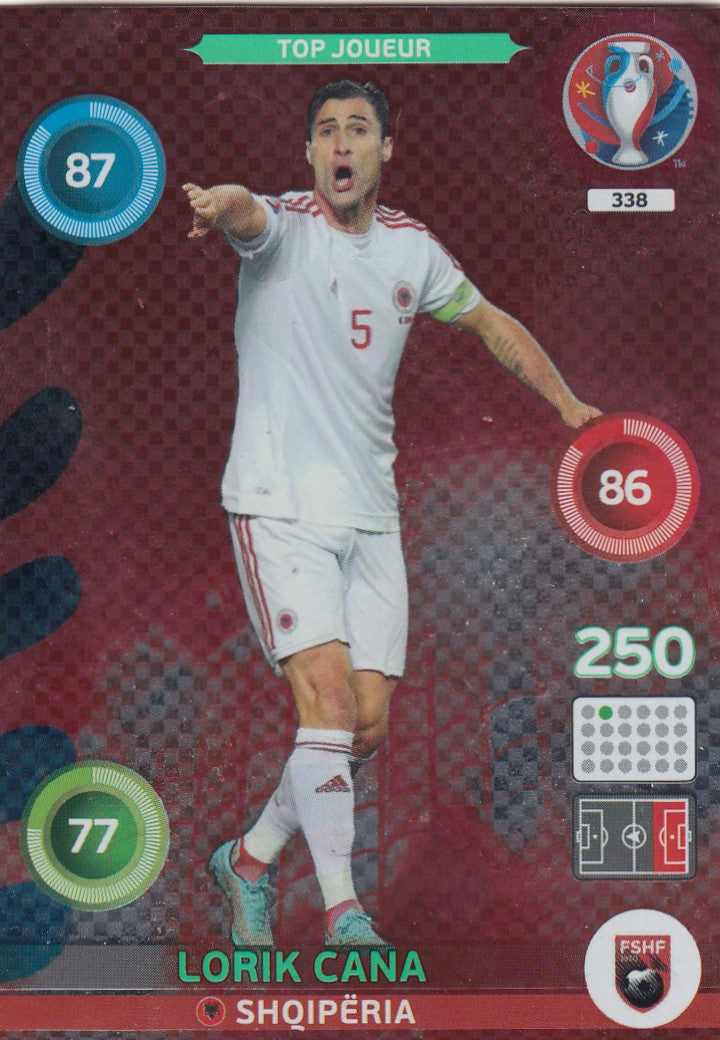 338. LORIK CANA - SHQIPERIA - TOP JOUEUR