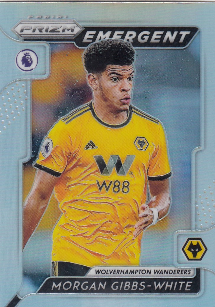 E-02. MORGAN GIBBS-WHITE - WOLVERHAMPTON - EMERGENT - SILVER PARALLEL