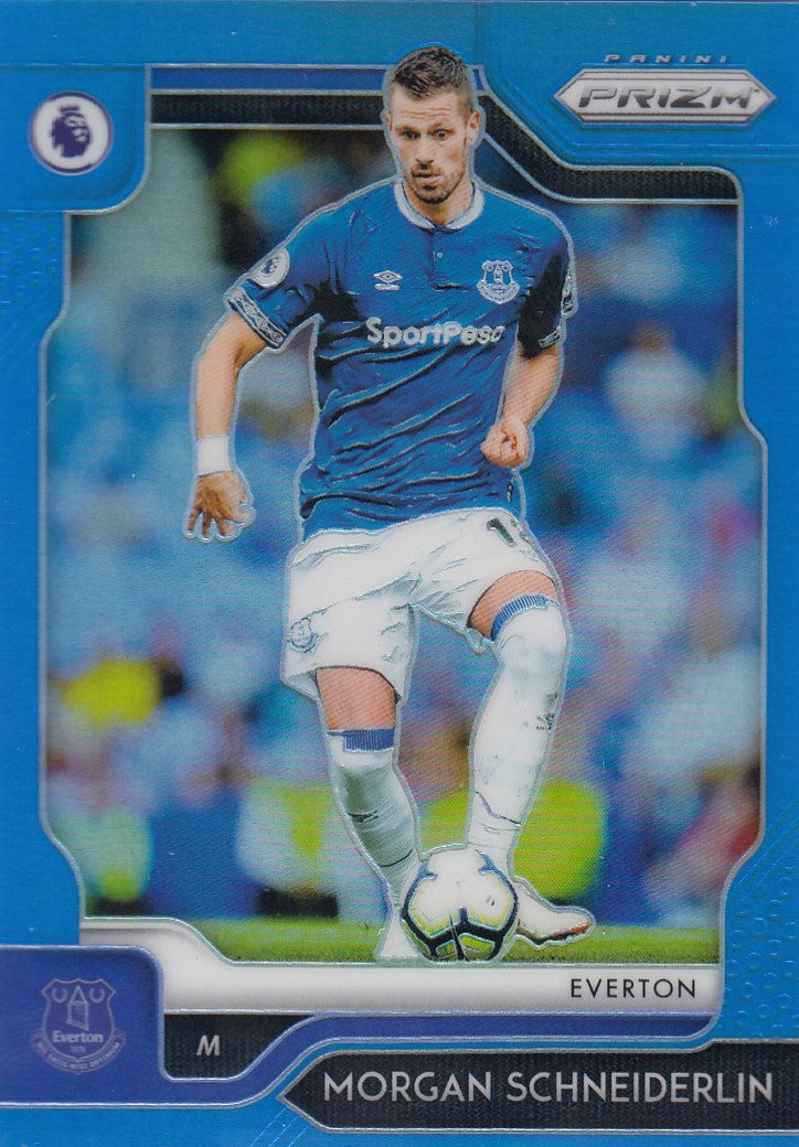 #/199-BLUE. 044. MORGAN SCHNEIDERLIN - EVERTON - CARD 84 OF 199