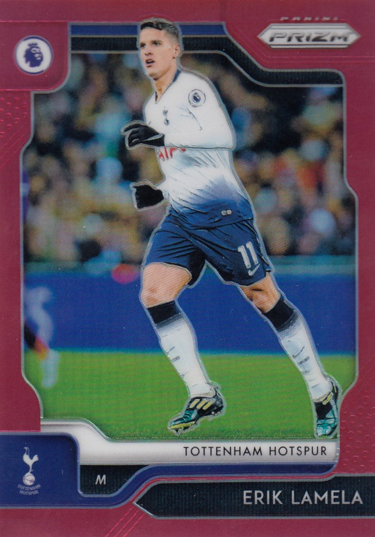#/149-RED. 197. ERIK LAMELA - TOTTENHAM HOTSPUR - CARD 47 OF 149