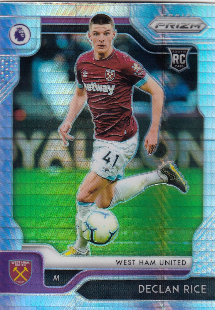 007. DECLAN RICE - WEST HAM UNITED - SILVER PRIZM