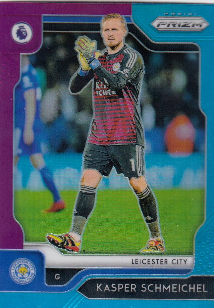 068. KASPER SCHMEICHEL - LEICESTER CITY - MULTICOLOR PRIZM