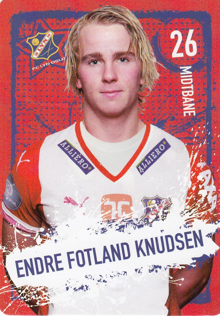 LYN - ENDRE FOTLAND KNUDSEN - FC LYN OSLO