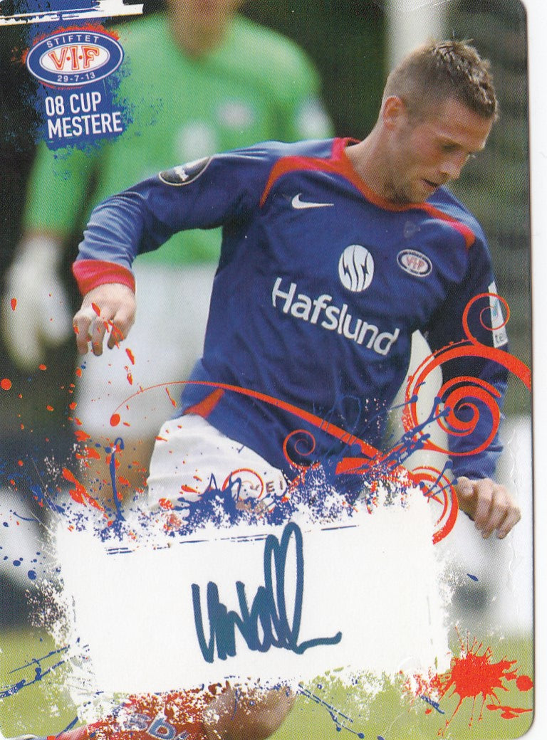 VIF - KJETIL WÆHLER - VÅLERENGA IF - SIGNATUR