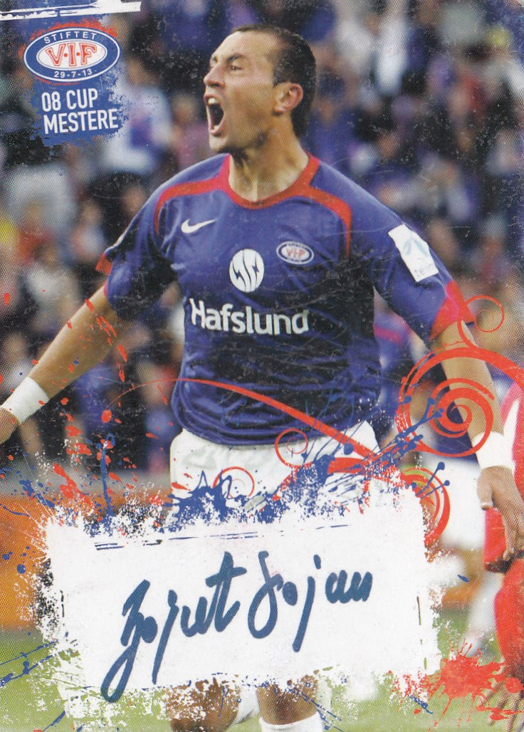 VIF - BOJAN ZAJIC - VÅLERENGA IF - SIGNATUR