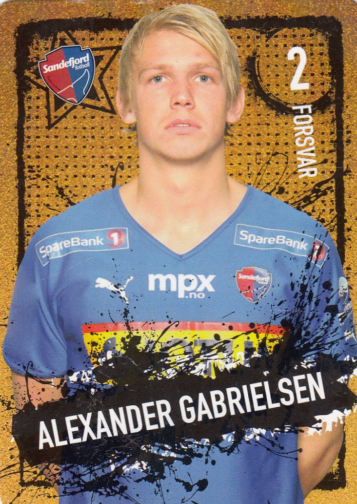 SFK - ALEXANDER GABRIELSEN - SANDEFJORD FK - GULL