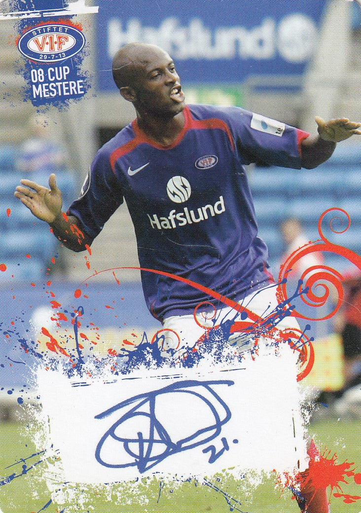 VIF - LUTON SHELTON - VÅLERENGA IF - SIGNATUR