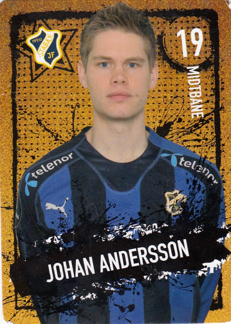 STB - JOHAN ANDERSSON - STABÆK IL - GULL