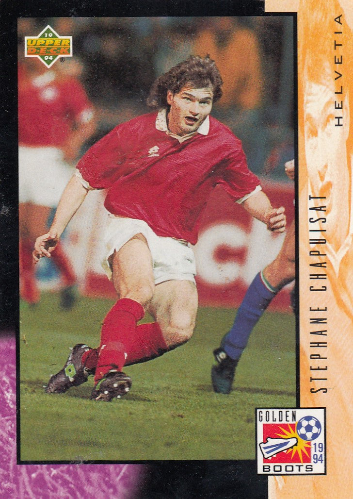 UD23. STEPHANE CHAPUISAT - HELVETIA - GOLDEN BOOTS