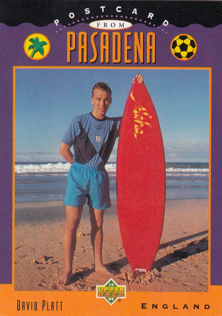 UD04. DAVID PLATT - ENGLAND - POSTCARD