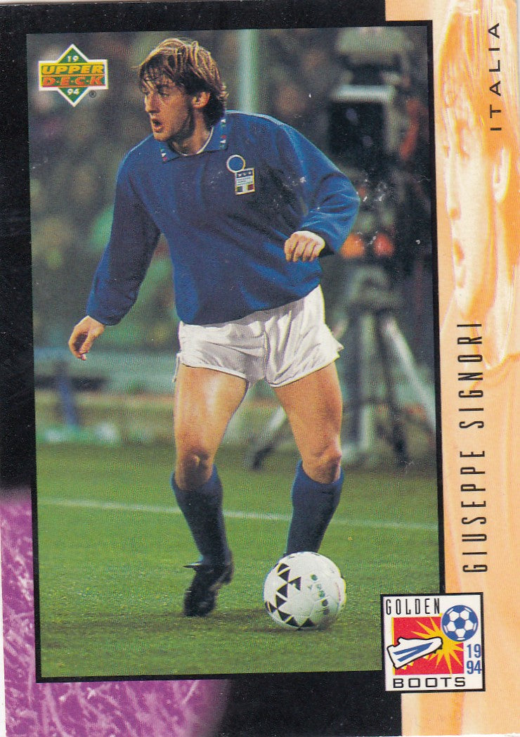 UD22. GIUSEPPE SIGNORI - ITALIA - GOLDEN BOOTS