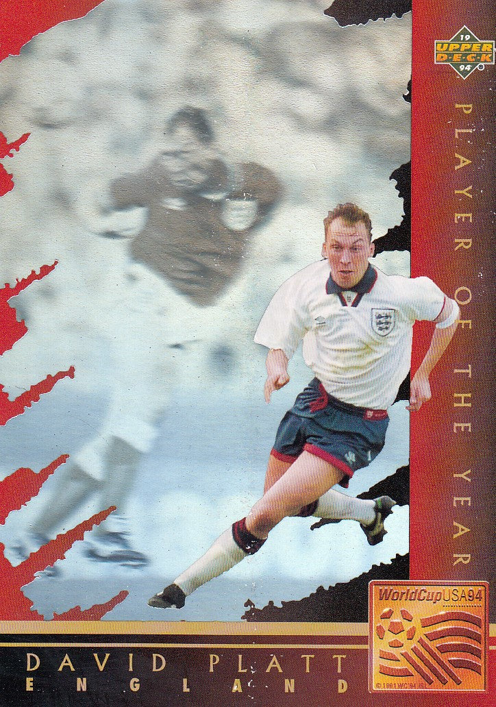 WC3. DAVID PLATT - ENGLAND - PLAYER OF THE YEAR