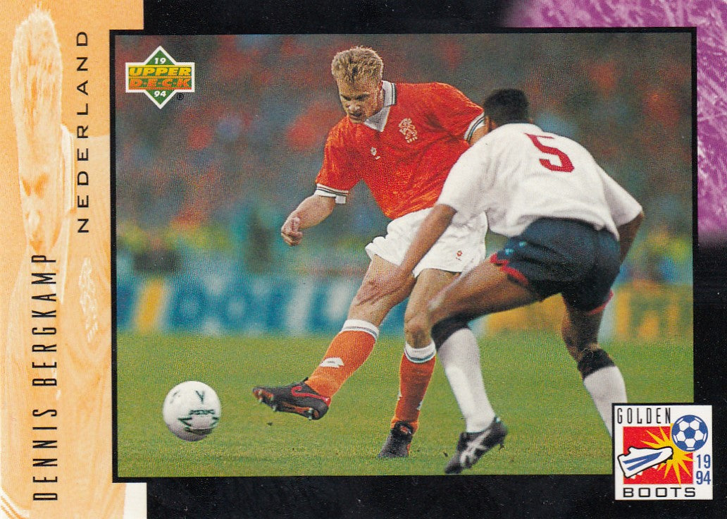UD24. DENNIS BERGKAMP - NEDERLAND - GOLDEN BOOTS