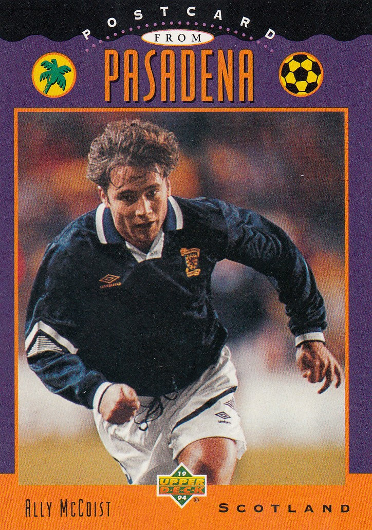 UD08. ALLY MCCOIST - SCOTLAND - POSTCARD