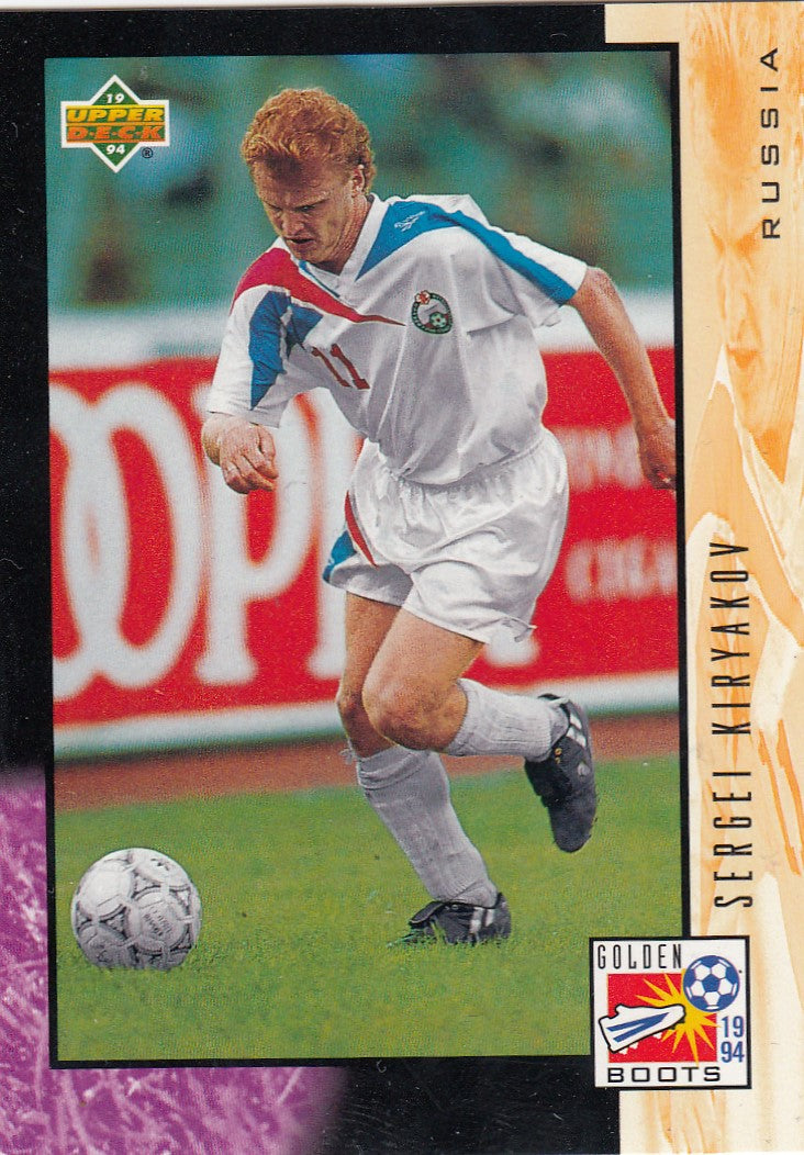 UD27. SERGEI KIRYAKOV - RUSSIA - GOLDEN BOOTS