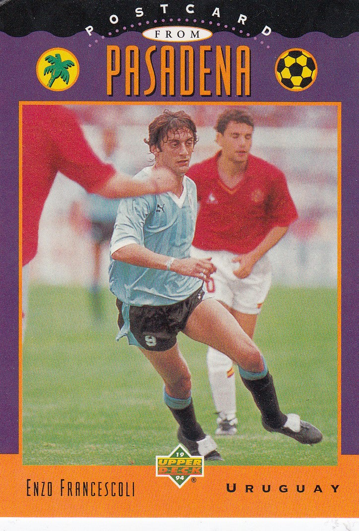 UD09. ENZO FRANCESCOLI - URUGUAY - POSTCARD