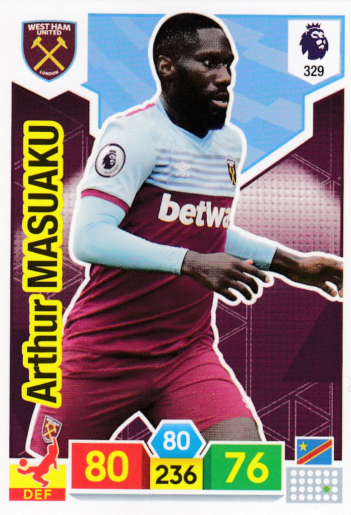 329. ARTHUR MASUAKU - WEST HAM