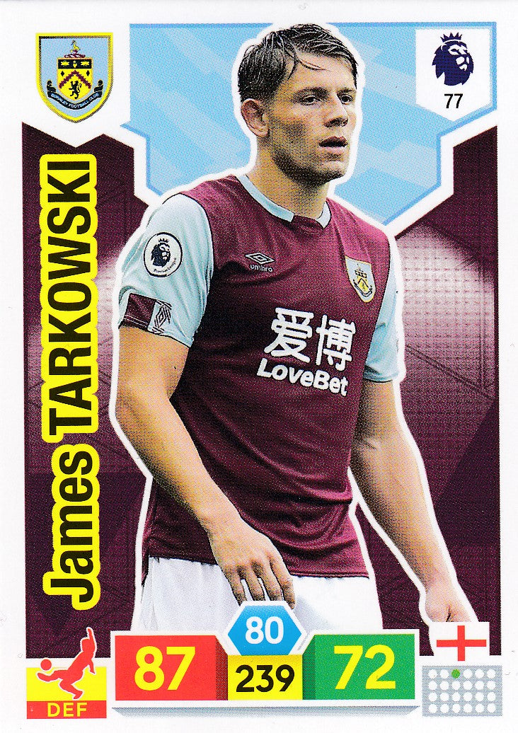077. JAMES TARKOWSKI - BURNLEY