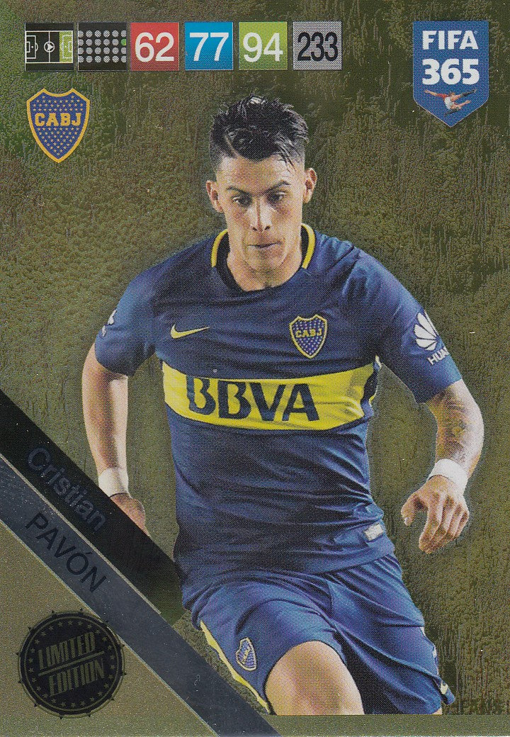 LE-2019. CRISTIAN PAVON - BOCA JUNIORS - LIMITED EDITION