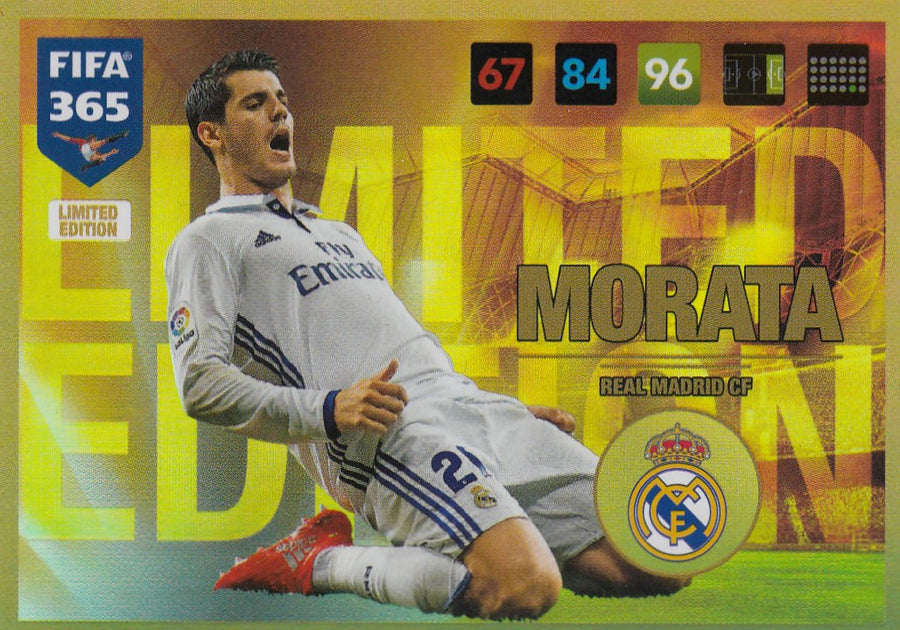 LE-2017. ALVARO MORATA - REAL MADRID - LIMITED EDITION