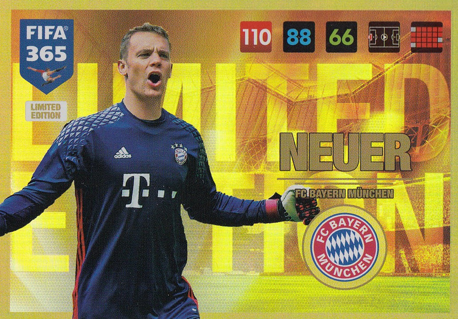 LE-2017. MANUEL NEUER - BAYERN MUNCHEN - LIMITED EDITION