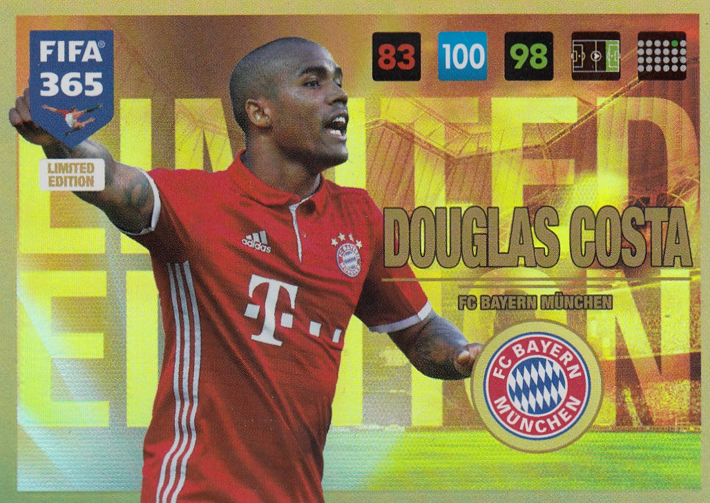 LE-2017. DOUGLAS COSTA - BAYERN MUNCHEN - LIMITED EDITION