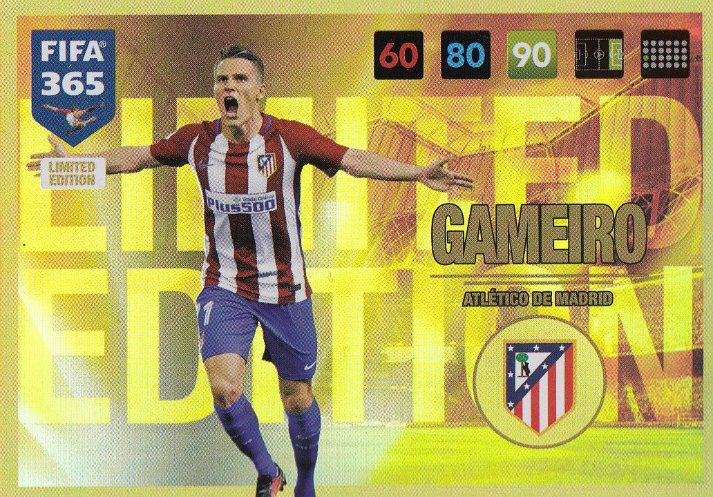 LE-2017. KEVIN GAMEIRO - ATLETICO DE MADRID - LIMITED EDITION