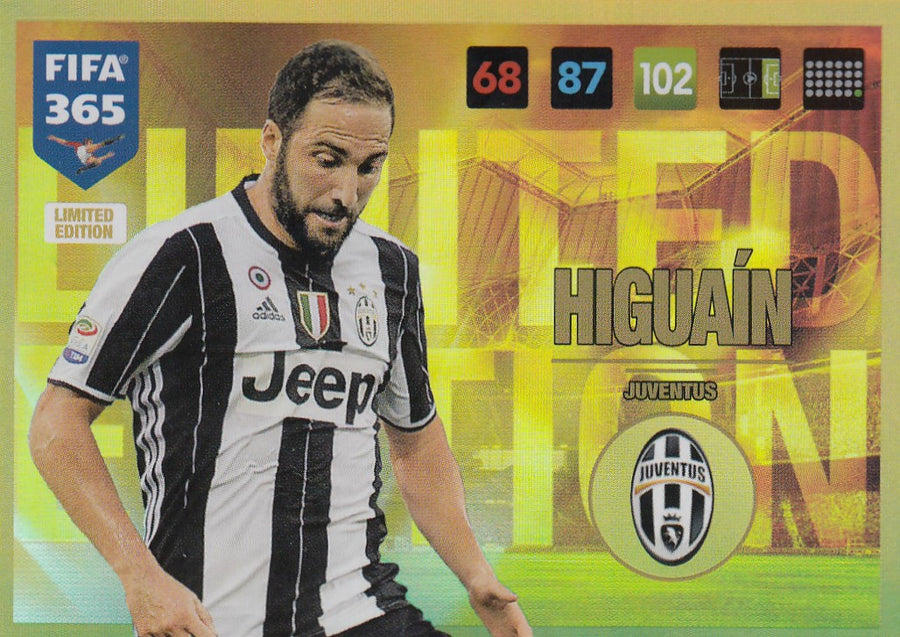 LE-2017. GONZALO HIGUAIN - JUVENTUS - LIMITED EDITION