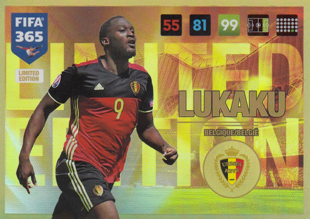LE-2017. ROMELU LUKAKU - BELGIA - LIMITED EDITION