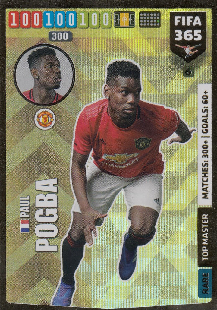 006. PAUL POGBA - MANCHESTER UNITED - RARE LIVING LEGEND