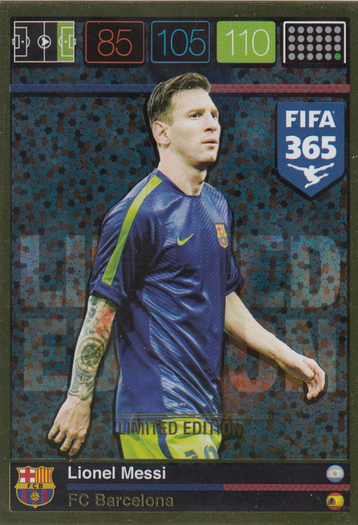 LE-2016. LIONEL MESSI - BARCELONA - LIMITED EDITION