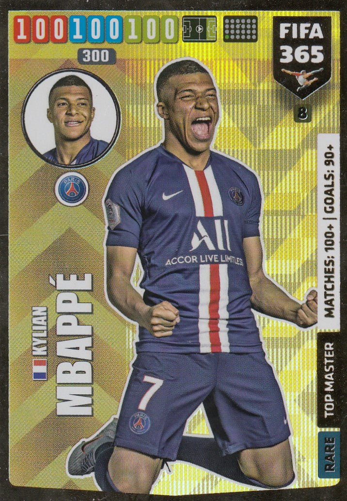 008. KYLIAN MBAPPÈ - PARIS SAINT-GERMAIN - RARE LIVING LEGEND