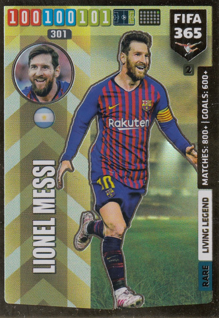 002. LIONEL MESSI - BARCELONA - RARE LIVING LEGEND