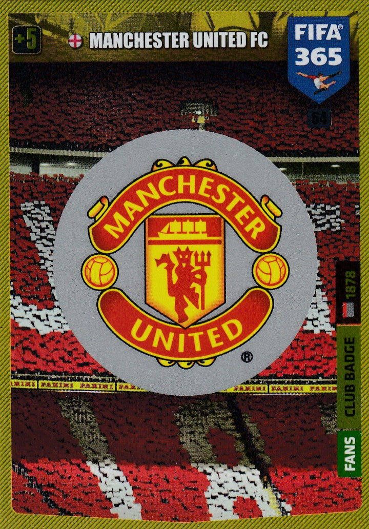 064. MANCHESTER UNITED - FANS CLUB BADGE