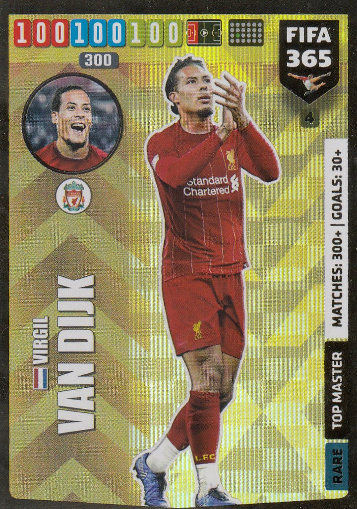 004. VIRGIL VAN DIJK - LIVERPOOL - RARE TOP MASTER