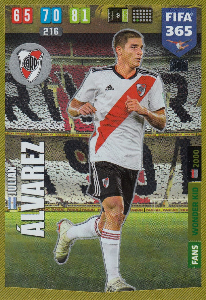 303. JULIAN ALVAREZ - RIVER PLATE - FANS WONDDF KID